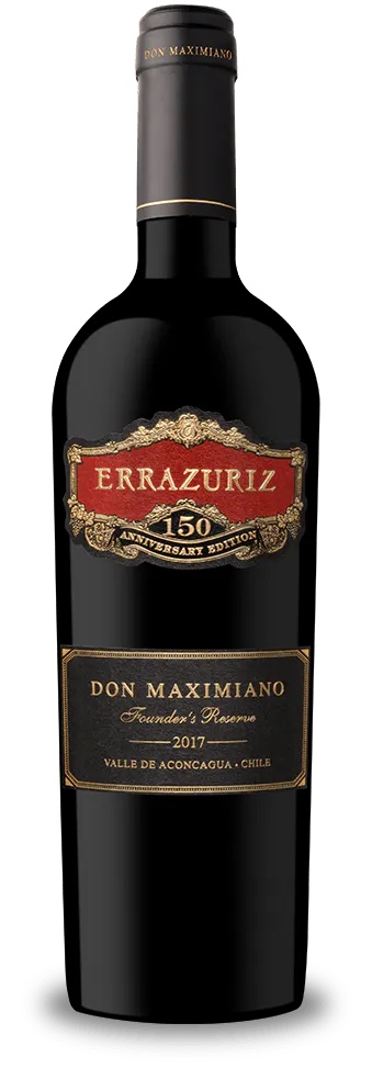 VINO ERRAZURIZ DON MAXIMIANO FOUNDER'S RESERVE 2017 1500 ML