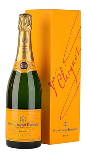 CHAMPAGNE VEUVE CLICQUOT BRUT CON ESTUCHE 750 ML