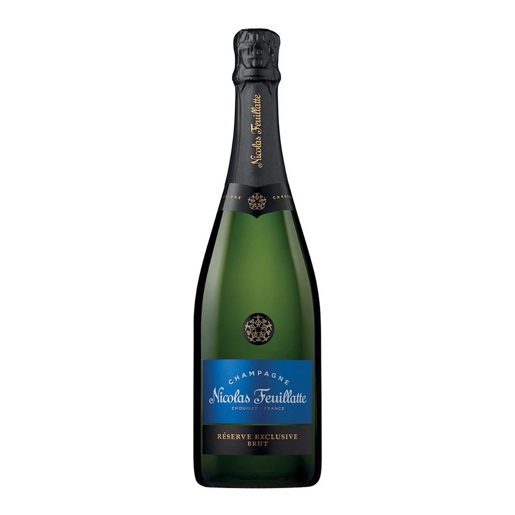 CHAMPAGNE NICOLAS FEUILLATTE RESERVE EXCLUSIVE BRUT 750 ML