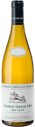 VINO CHRISTIAN MOREAU CHABLIS GRAND CRU LES CLOS 2022 750 ML