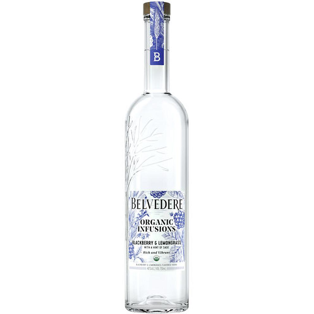 VODKA BELVEDERE ORGANIC BLACKBERRY &amp; LEMONGRASS 750 ML