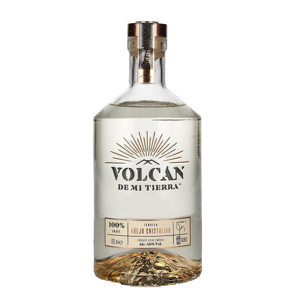 TEQUILA VOLCAN DE MI TIERRA CRISTALINO 750 ML