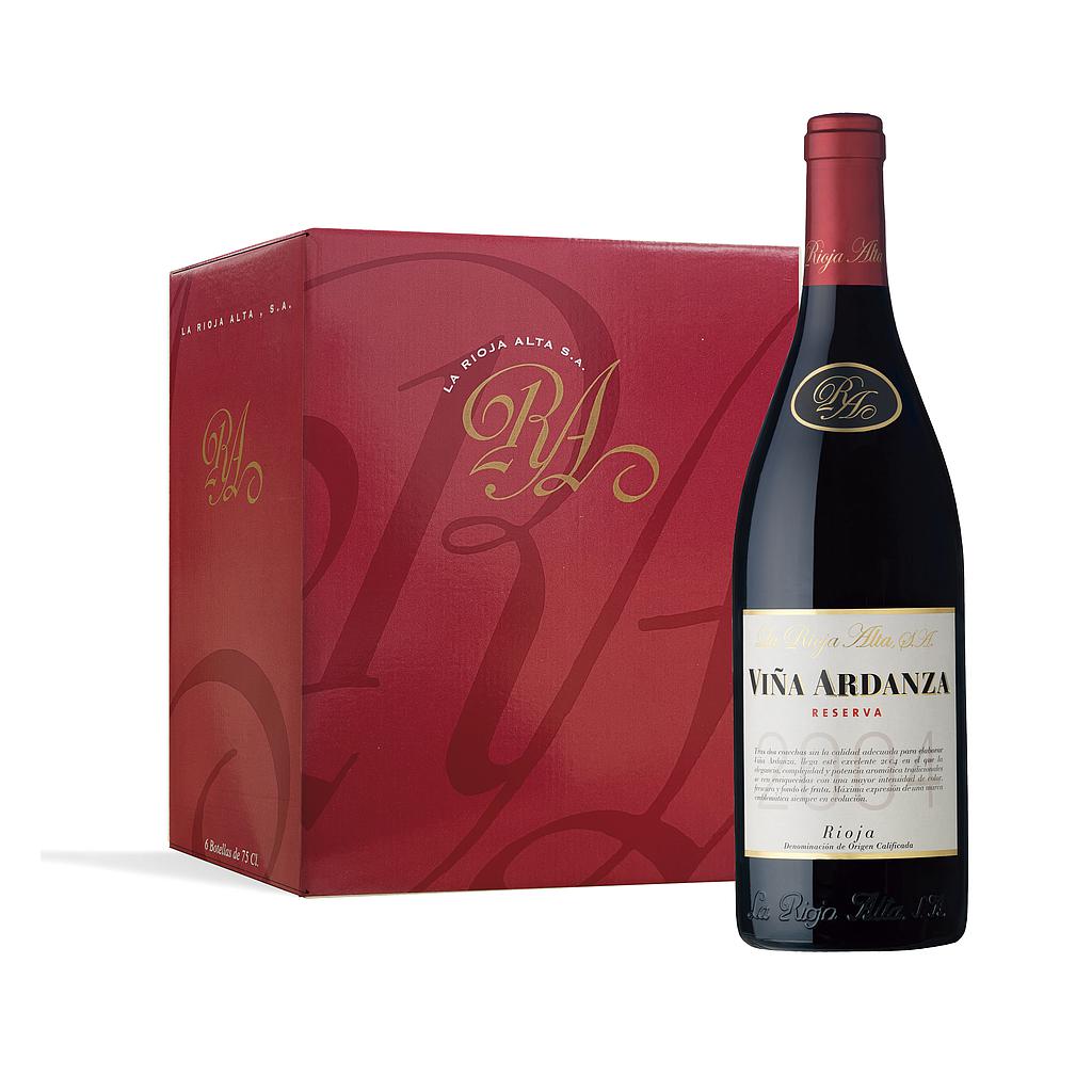 VINO LA RIOJA ALTA VIÑA ARDANZA 2004 750 ML