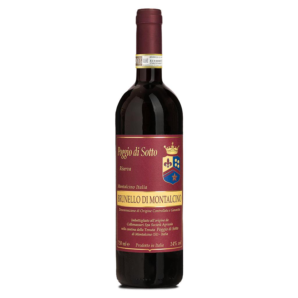 VINO POGGIO DI SOTTO BRUNELLO DI MONTALCINO RISERVA 2018 750 ML