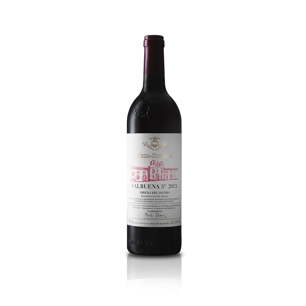 VINO VEGA SICILIA VALBUENA 2015 750 ML