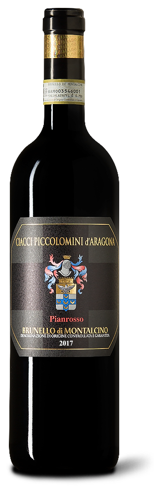 VINO CIACCI PICCOLOMINI BRUNELLO DI MONTALCINO PIANROSSO 2017 750 ML
