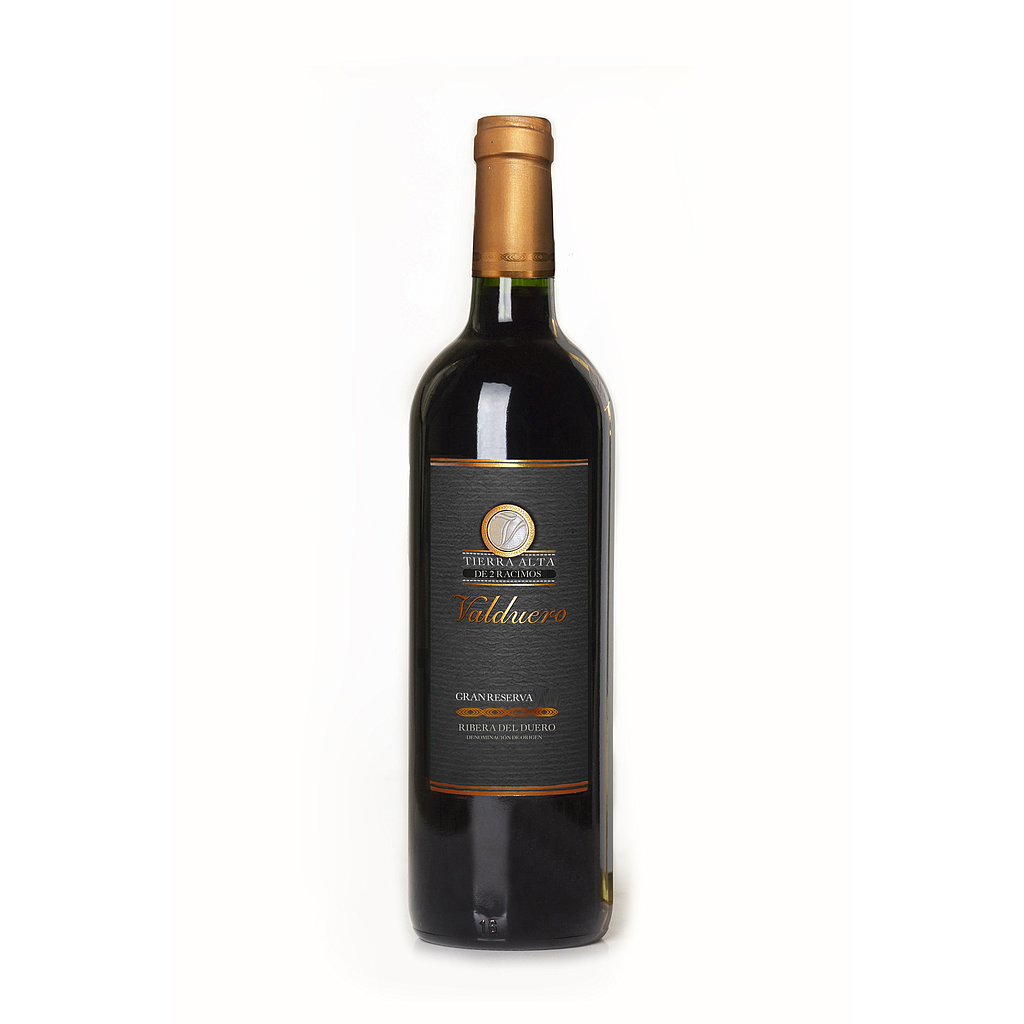 VINO VALDUERO TIERRA ALTA DE 2 RACIMOS GRAN RESERVA 2015 750 ML