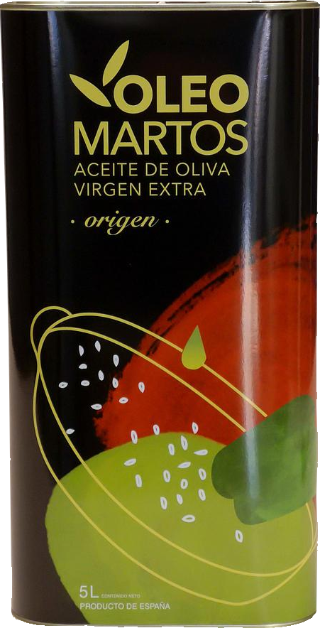 ACEITE DE OLIVA EXTRA VIRGEN AIRES DE JAEN OLEO MARTOS LATA 5000 ML