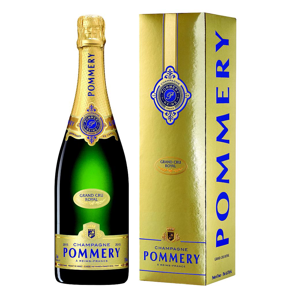 CHAMPAGNE POMMERY GRAND CRU 2015 CON ESTUCHE 750 ML