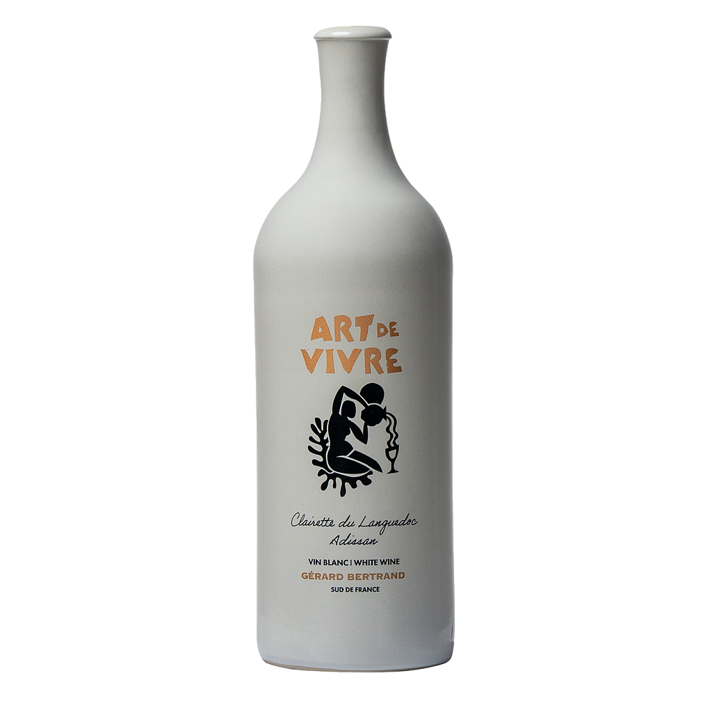VINO GERARD BERTRAND ART DE VIVRE CLAIRETTE DU LANGUEDOC BLANC 2024 750 ML