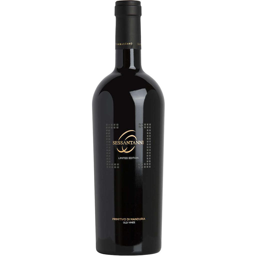 VINO SAN MARZANO SESSANTANNI PRIMITIVO MANDURIA LIMITED EDITION 2020 750 ML