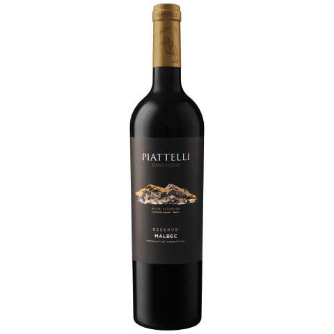 VINO PIATTELLI RESERVA MALBEC MENDOZA 2024 750 ML