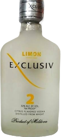 VODKA EXCLUSIV 2 CITRON 40% 0.200